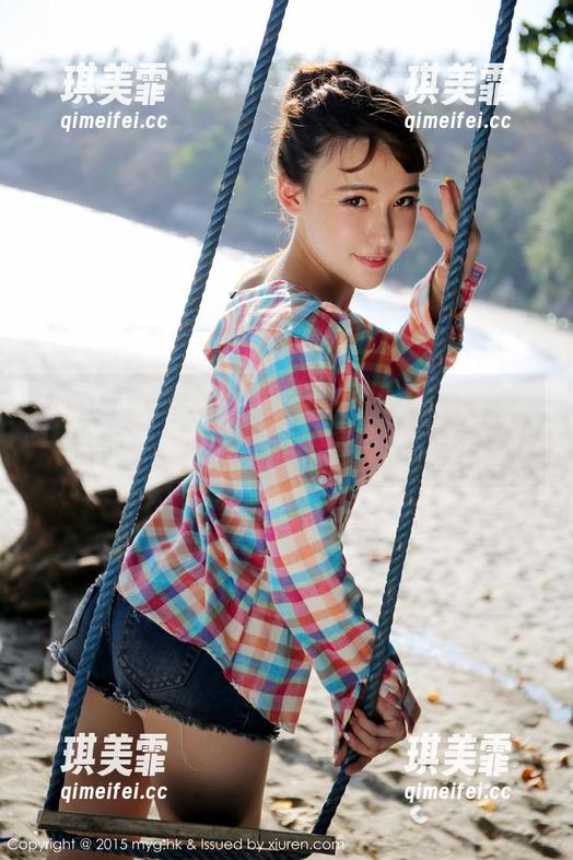 MyGirl美媛馆 - 一瞄免费图集，海边的于大小姐Ayu简直把沙子都踩出了风情。