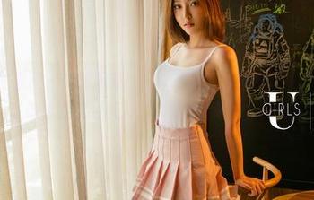UGirls尤果网 – 美图飙升！Angela楚楚演绎体操服，没想到运动也能这么撩人，你看她转身那一刻吗？
