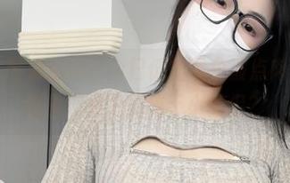 微密圈 – 可爱的肉巴今日份的黑色波点肉肉套装，谁说波点只能属于小情侣？