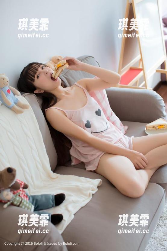 菠萝社-许文婷 菠萝社 - 当许文婷遇上无圣光,自拍也能变得这么俏皮?